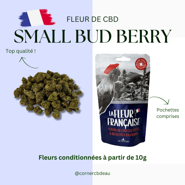 Small Bud Premium Berries CBD - La Fleur Française