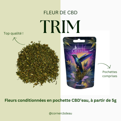 TRIM de CBD Premium CBD'eau
