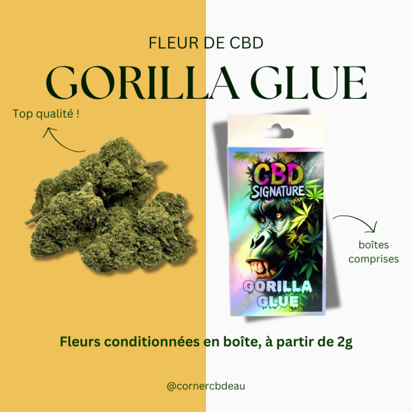 Fleur de CBD Signature Gorilla Glue Greenhouse Premium